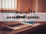 孟若羽免费在线看（孟若岚是谁）
